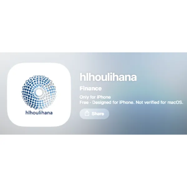 hlhoulihanaのApp store掲載画面