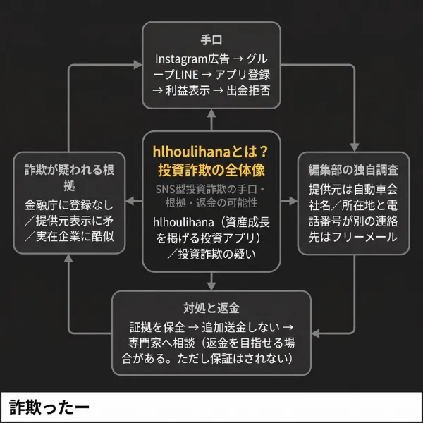 hlhoulihanaに関する記事の全体像のインフォグラフィック