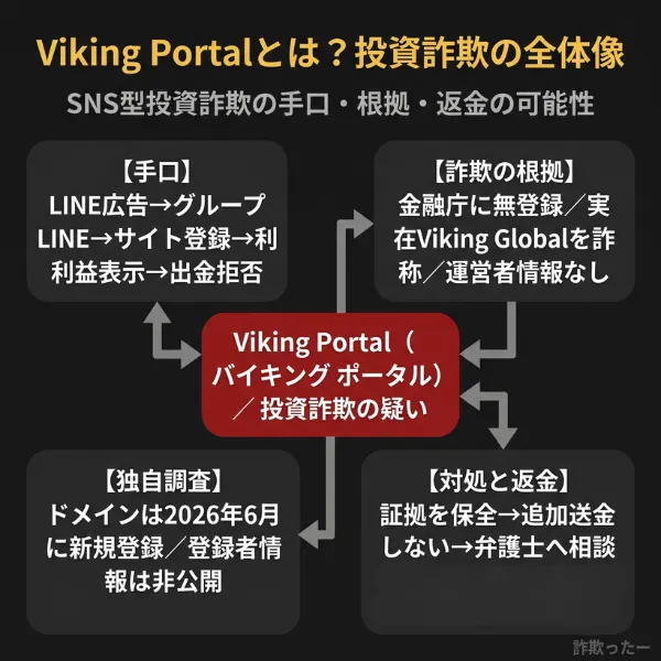 Viking Portalの記事の全体像のインフォグラフィック